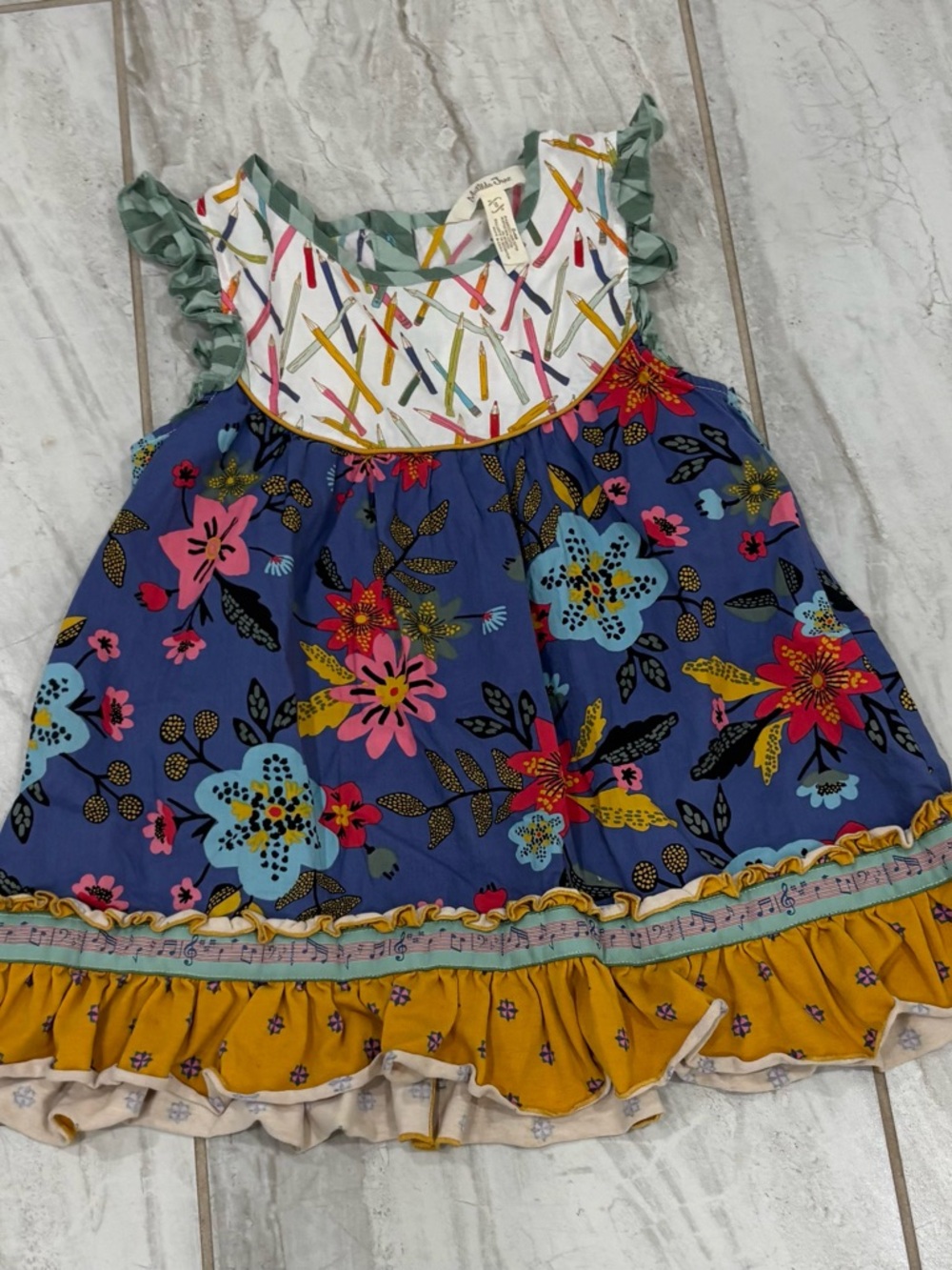 Matilda Jane Flying Colors Pencil Tunic Size 8